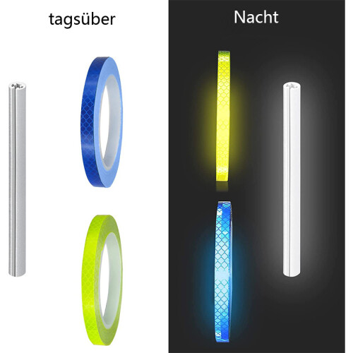 Strisce luminose decorative e di sicurezza, impermeabili per uso esterno. 2