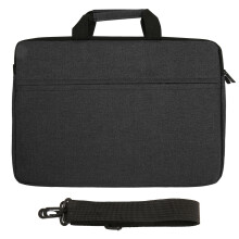 Draagbare laptophoes 15,6 inch, antistatisch, schokabsorberend, waterbestendig, slank ontwerp en comfortabel handvat, ideaal als cadeau, voor op reis