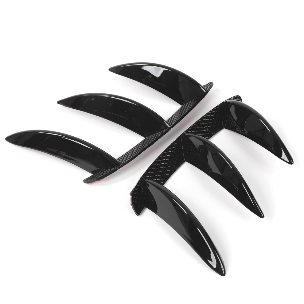 2 Stã¼Cke Hinten StoãStange Canard Splitter Vent 7443665329032