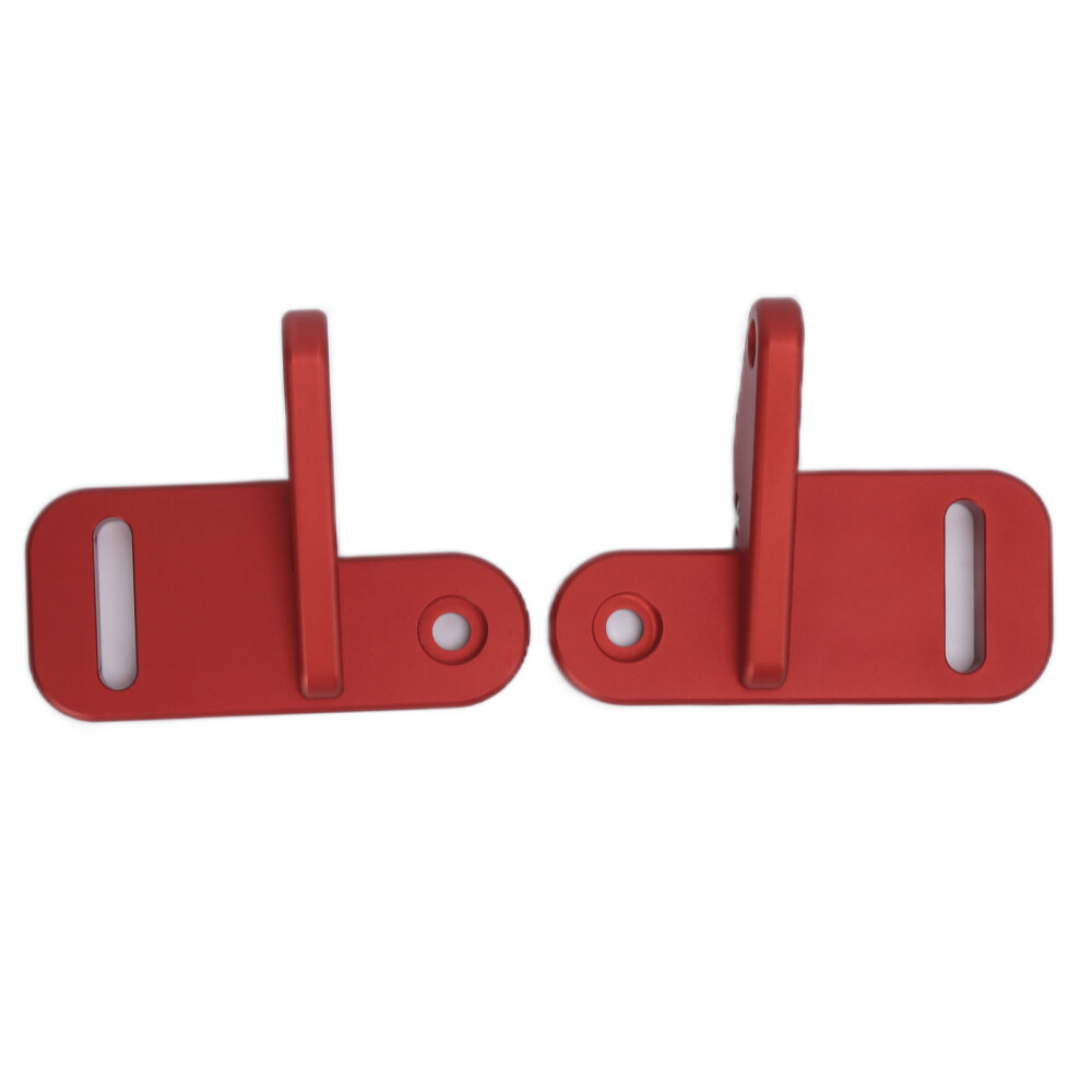 2Pcs Iron A Pillar Mounting Bracket For Wrangler Jl 2018Â2020 Red 7651377393443