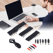 Vielseitiges 45-Teiliges DC-Stromkopf-Set für Laptop-Stromversorgung und Ladebedarf