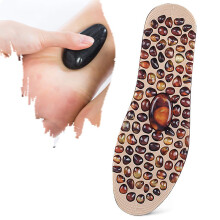 Semelles de massage plantaire pour la physiothérapie, semelles orthopédiques pour soulager les douleurs musculaires, avec thérapie magnétique