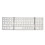 Innovative Wireless Keyboard, Concealed Triple Fold Bluetooth Device for Unmatched Portability 2