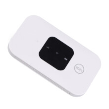 Weißer tragbarer 4G WiFi Hotspot-Router, 2100mAh, bis zu 10 Nutzer