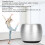 Mini Bluetooth Speaker IP67 Waterproof Aluminum 450mAh Silver 10