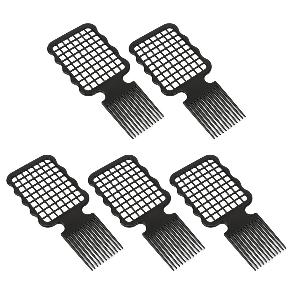 Unisex 5Pcs Ergonomic Abs Twist Combs For Men Hair Styling, 21.6 X 9.1 Cm