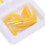 Gradient Pointed Fake Nails Tips Set 24pcs, Full Cover, Bright 18F745 3