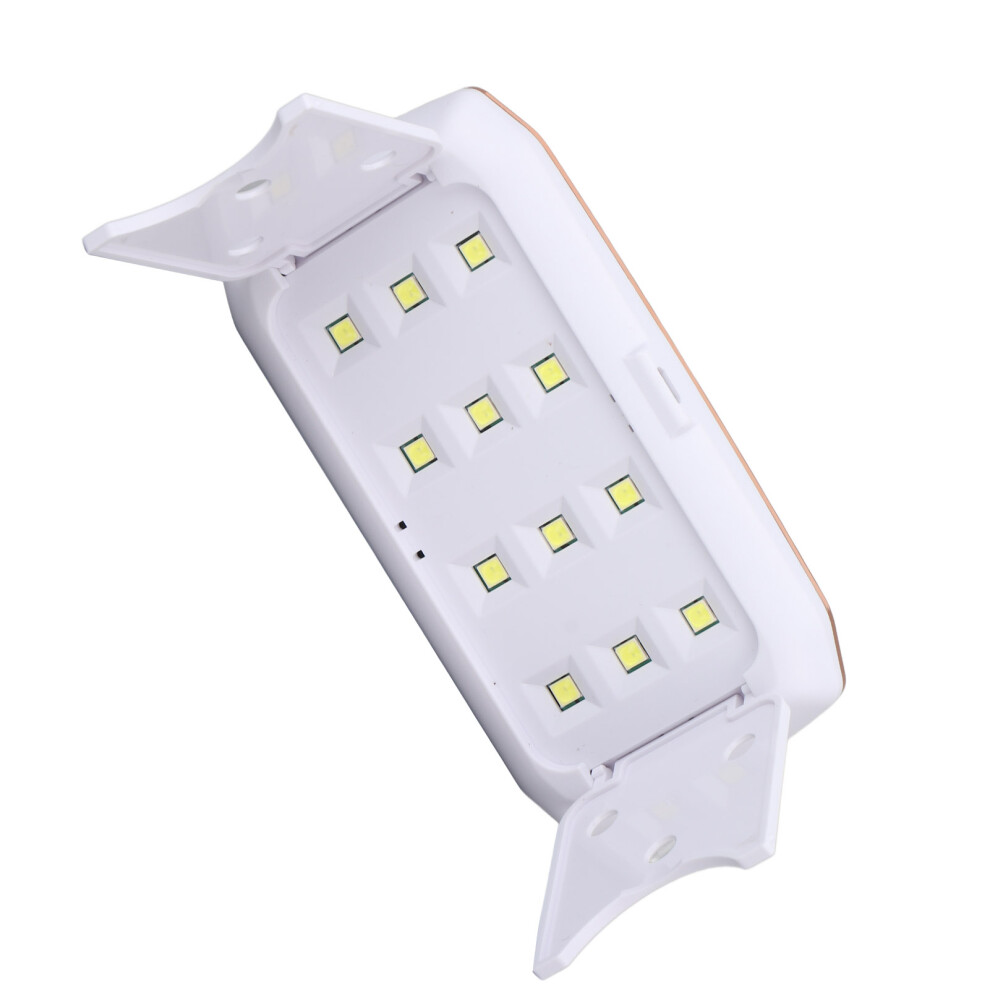 Light 36W Foldable Mini Led Uv Nail Lamp, Fast Drying, Dual Source