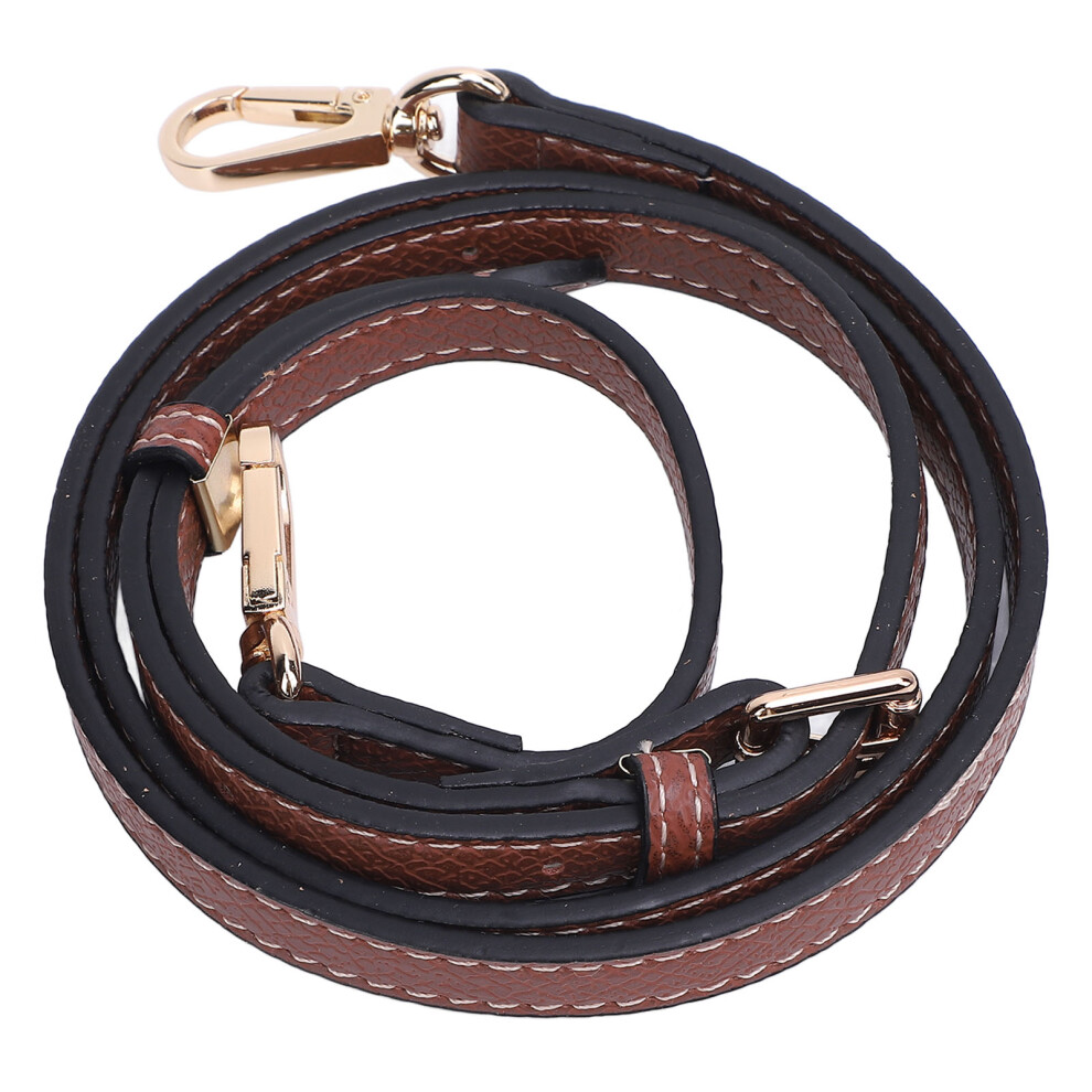 Adjustable Women's Handbag Strap 1mâ1.2m PU Brown No Punching