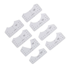 9-teiliges Ausrichtungslineal-Set,