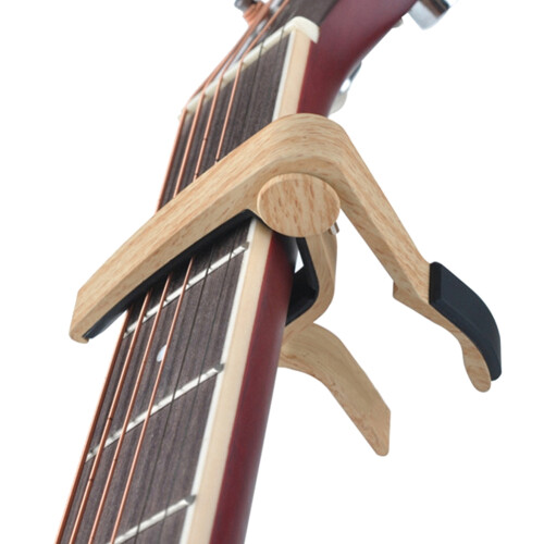 Universal Acoustic Folk Guitar Capo Tuning Clamp 2