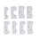 9-teiliges Ausrichtungslineal-Set, 4