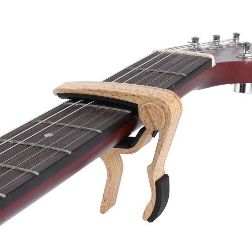 Universal Acoustic Folk Guitar Capo Tuning Clamp 1