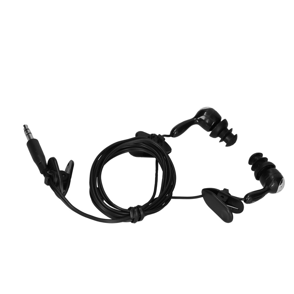 Waterproof Bone Conduction Headphones 3.5Mm Plug, Ip68 Black 8771377314985