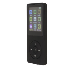 Ultra Thin 1.8" LCD MP3 MP4 Player 64GB Support Black
