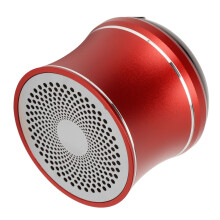 Mini Bluetooth Speaker IP67 Waterproof 450mAh Red Wireless Car Bike Shower
