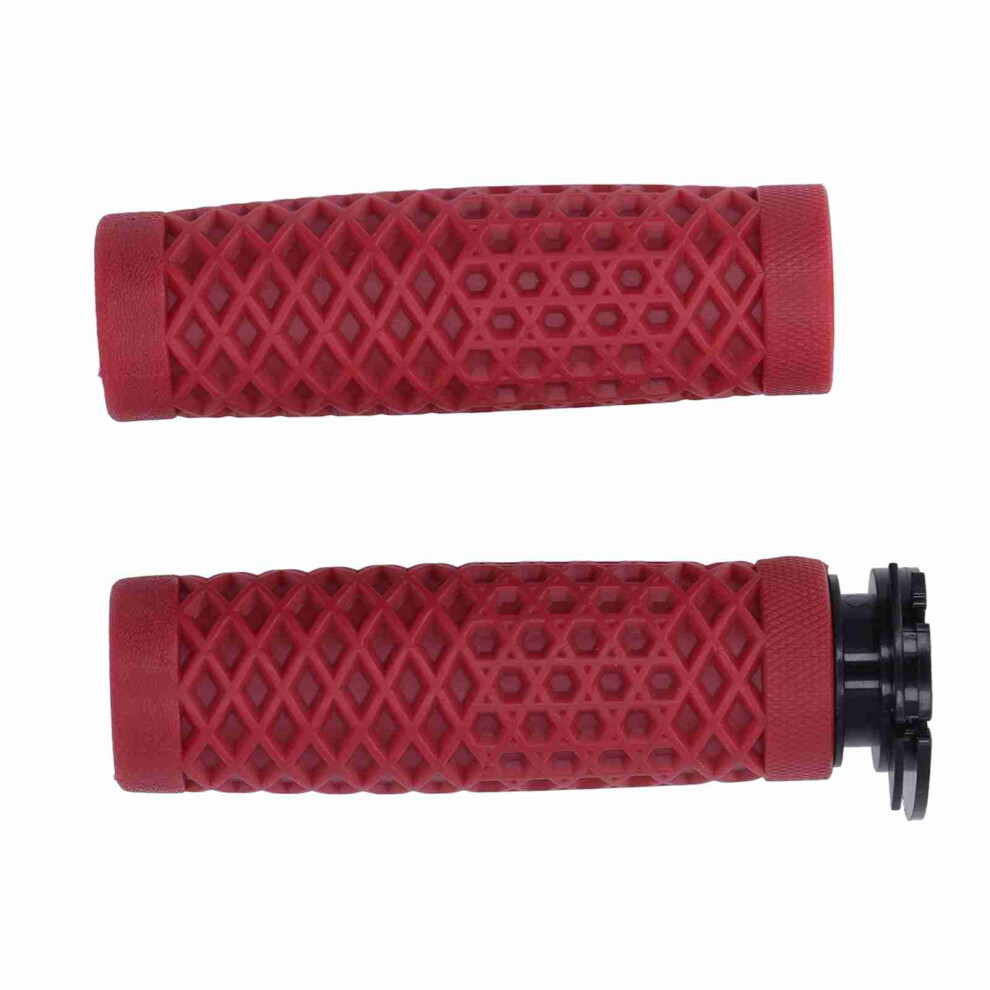 Scooter 22Mm Silicone Throttle Grips For Gy6 50Cc-150Cc Red 8431372904610