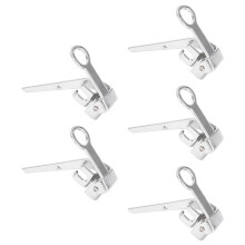 5Pcs Iron Darning Foot Set for Household Sewing Machines, Multipurpose, Lightweight