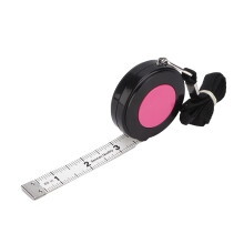 Pocket-Sized 60in Tape Measure with Silent Retract Button for Easy Storage