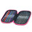 Set di 100 uncinetti in alluminio/ferro, rosa, 15 cm 1