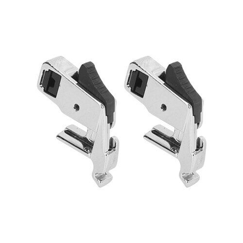2pcs Replaceable Hemming Sewing Foot for Embroidery and Tailor Machines Durable
