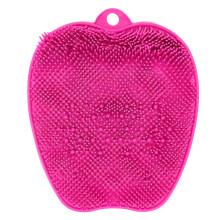 Escova de pés para ducha, ideal para limpeza profunda. Ventosas antiderrapantes garantem segurança no chuveiro ou banheira. Tapete multifuncional