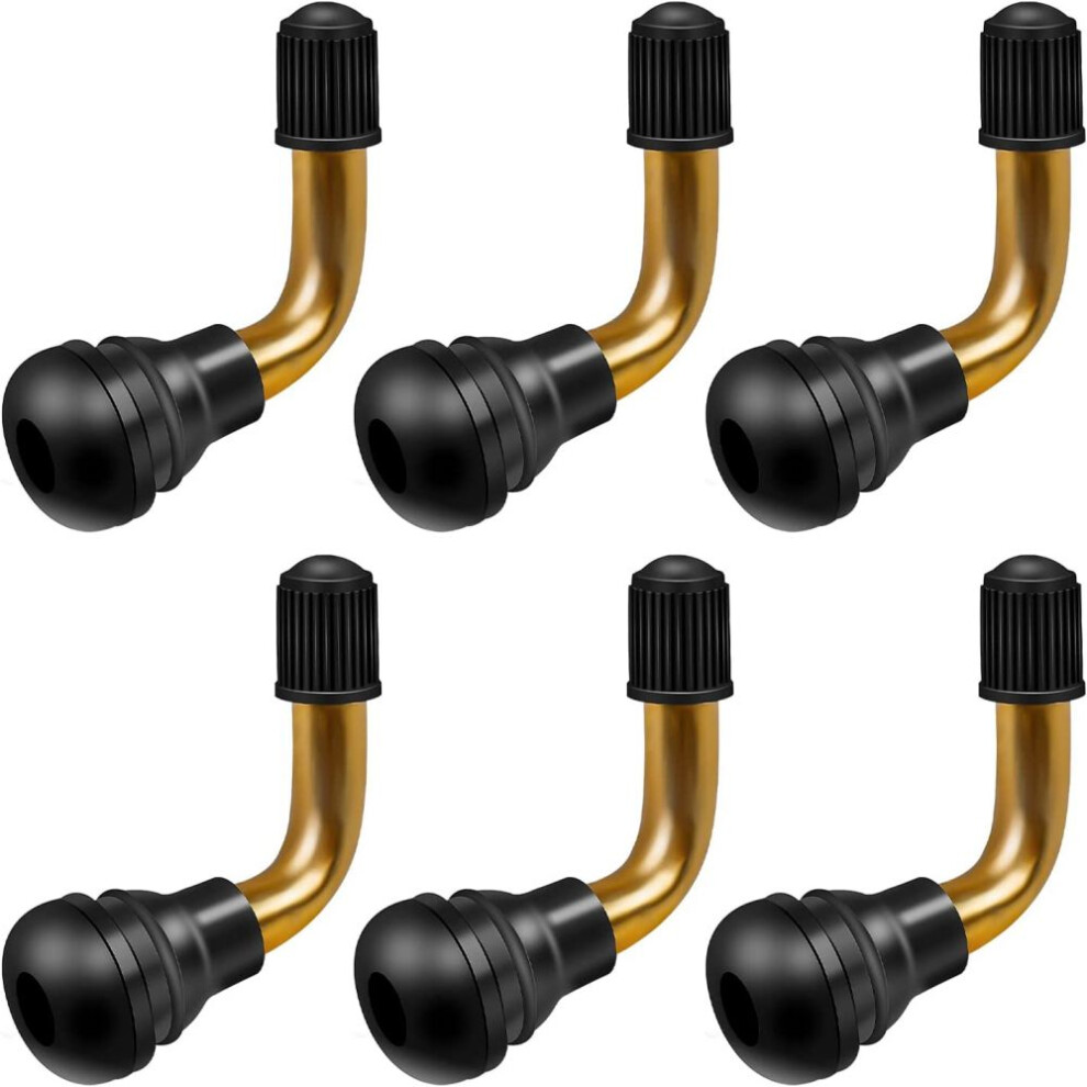 Snap-In Tubeless Tire Valve Stems, Brass Construction With Ozone Resistant Rubber, For Enhanced Safety And Durable Performance In Your Vehicles 9301476947006