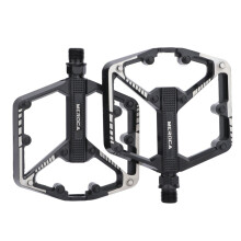 Mountain Bike Pedals, Lightweight Aluminum Alloy Composite Wide Platform Pedals for Enhanced Grip & Durability, 9/16" Spindle for Versatile Bike C
