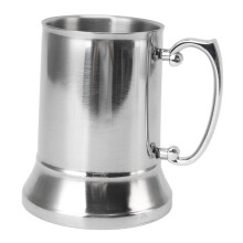 Elegante Edelstahl-Kaffeetasse, einzigartiges Design mit rutschfesten und hitzebeständigen Eigenschaften, perfekt für Zuhause und Gastronomie