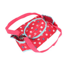Imbracatura leggera traspirante con strips lombari doppi per cani piccoli, rosa rosso
