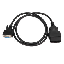 Scantool-adapterkabel, flexibele PVC-coating verbetert duurzaamheid en betrouwbaarheid, verzinkte koperen connectoren zorgen voor een stabiele