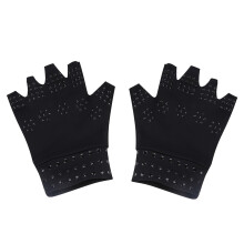 Entspannende Magnettherapie-Handschuhe, Halbfingerdesign für verbesserte Beweglichkeit, Kompressionsunterstützung und verbesserte Durchblutung zur
