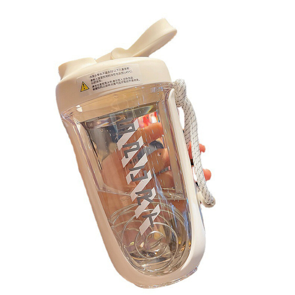 Protein Shaker Bottle, Leakproof & Portable Fitness Water Bottle With Rechargeable Powerful Motor For Easy Mixing (590ml)
