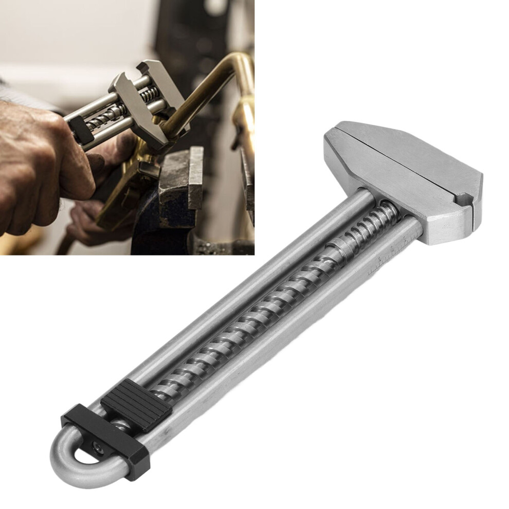 Multifunctional Portable Adjustable Monkey Wrench Forged Steel Silver 4611372907369