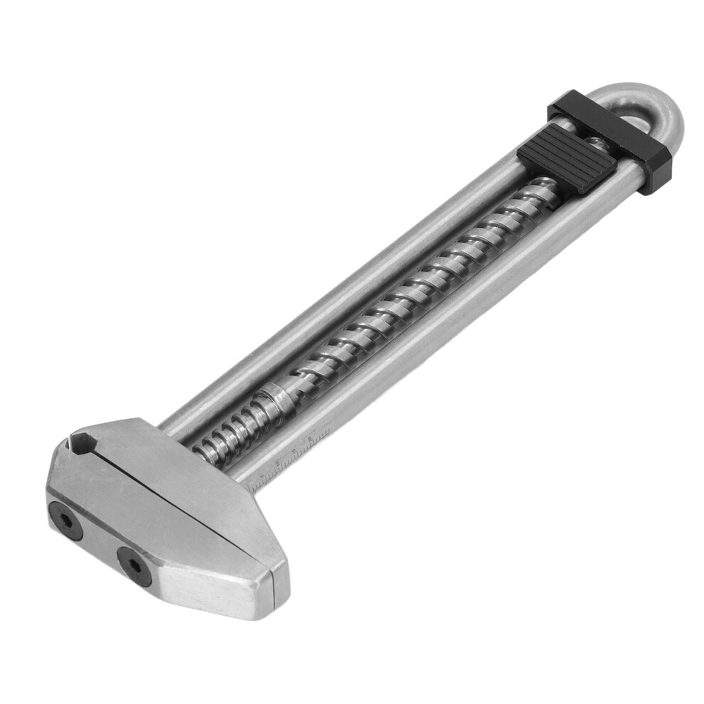 Multifunctional Portable Adjustable Monkey Wrench - Forged Chrome Vanadium Steel, Silver 4681381387063