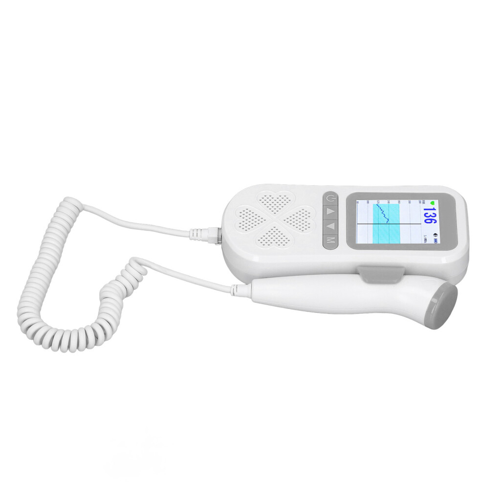 Fetal Heartbeat Monitor 3 Modes, 3.0Mhz, 1000Mah Grey
