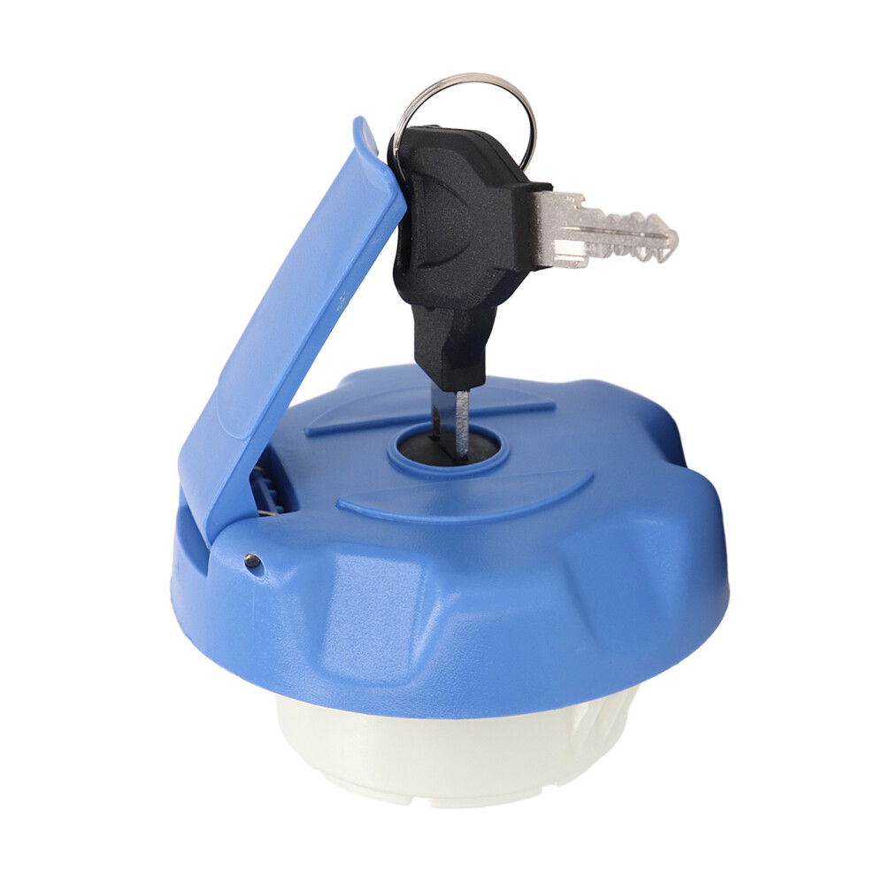 Kerax Truck Fuel Tank Cap With Keys Sealing Gas Cap For Models Blue 7671372909029