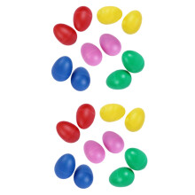 20 Pack D'Instruments de Musique à Percussion en Plastique Joue Shakers Maracas D'Oeufs