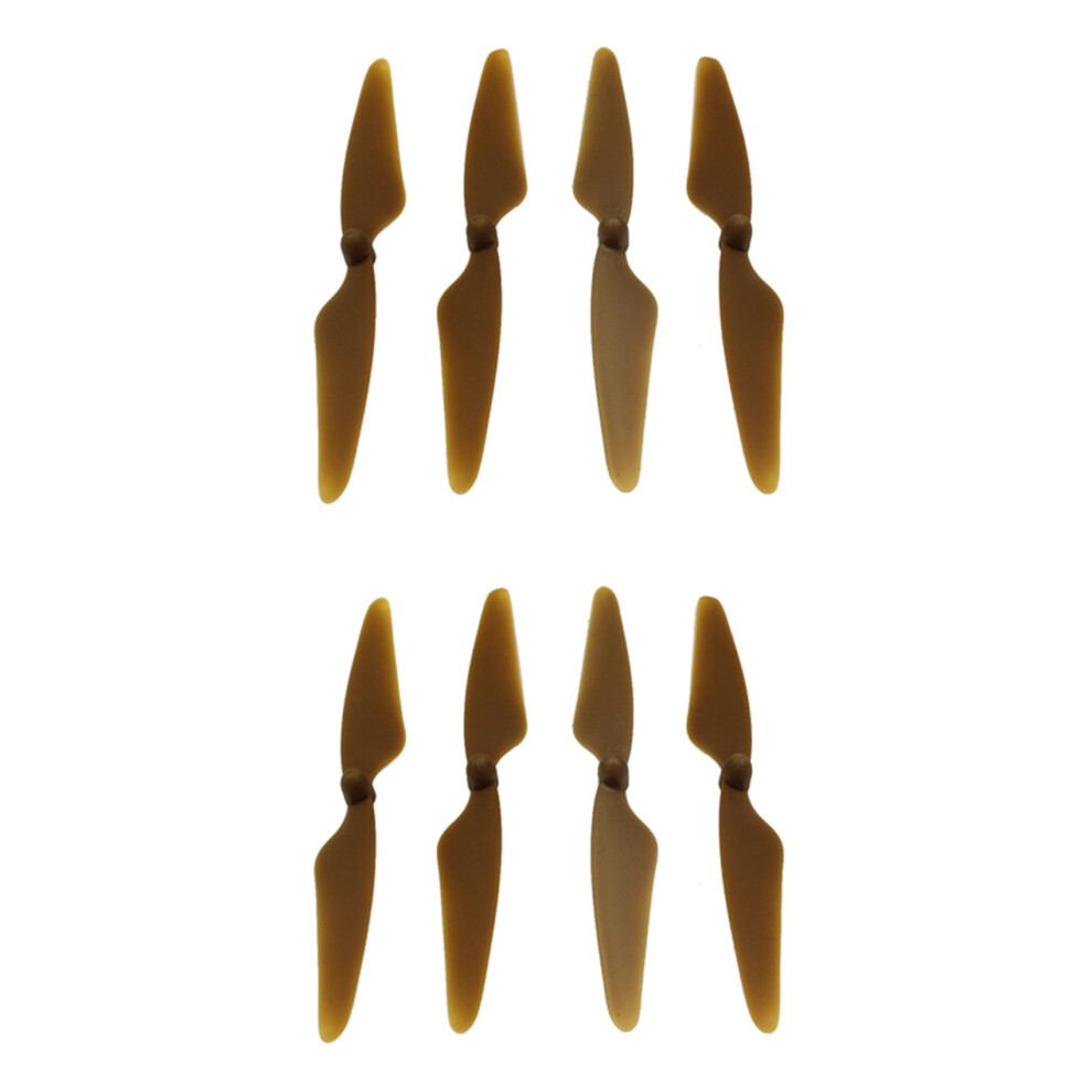 8Pcs For Hubsan H501s X4 Rc Quadcopter Propellers Blades 4Cw/4Ccw, Yellow 6034223316178