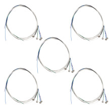 20 Pcs Cordes de Violon E-A-D-G Acier + Nickel Accessoires de Pieces D'Instruments de Musique de Fil
