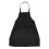 6X Unisex 2 Pocket Black Kitchen Apron Bib, One Size in Medium 5