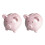 2X Ceramic Keepsake Piggy Bank, 1