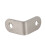 12 Pcs 30X30mm Metal Corner Brace Joint Right Angle Bracket Silver 5