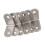 12 Pcs 30X30mm Metal Corner Brace Joint Right Angle Bracket Silver 2