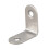 12 Pcs 30X30mm Metal Corner Brace Joint Right Angle Bracket Silver 3