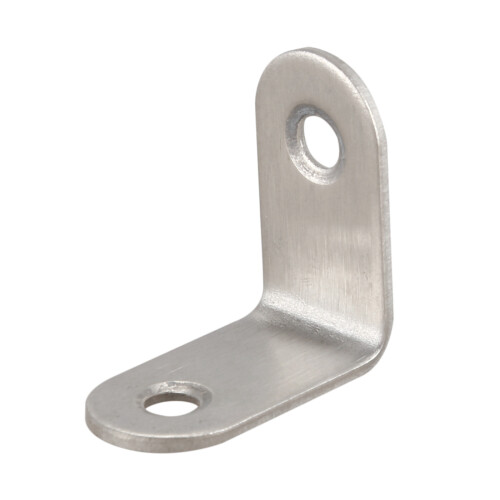12 Pcs 30X30mm Metal Corner Brace Joint Right Angle Bracket Silver 2