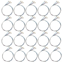 80 Pieces Un Ensemble de Cordes de Violon E-A-D-G Noyau En Acier + Nickel Plaie Accessoires de Pieces D'Instruments de Musique A Cordes Exquis