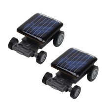 2X  Voiture de Haute Qualite Jouet Solaire de Coureur de Voiture Gadget Educatif Jouets pour Enfants Jouet D' Solaire de Vente Chaude Noir