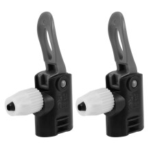 2X Bike Bicycle Dual Pump Nozzle Valve Connector Hose Adapter Pumping Parts