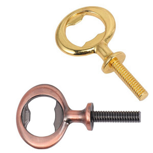 40PCS Metal Beer Opener, Flat Opener Inserts Kit, Threaded Beer Opener for DIY Projects 1